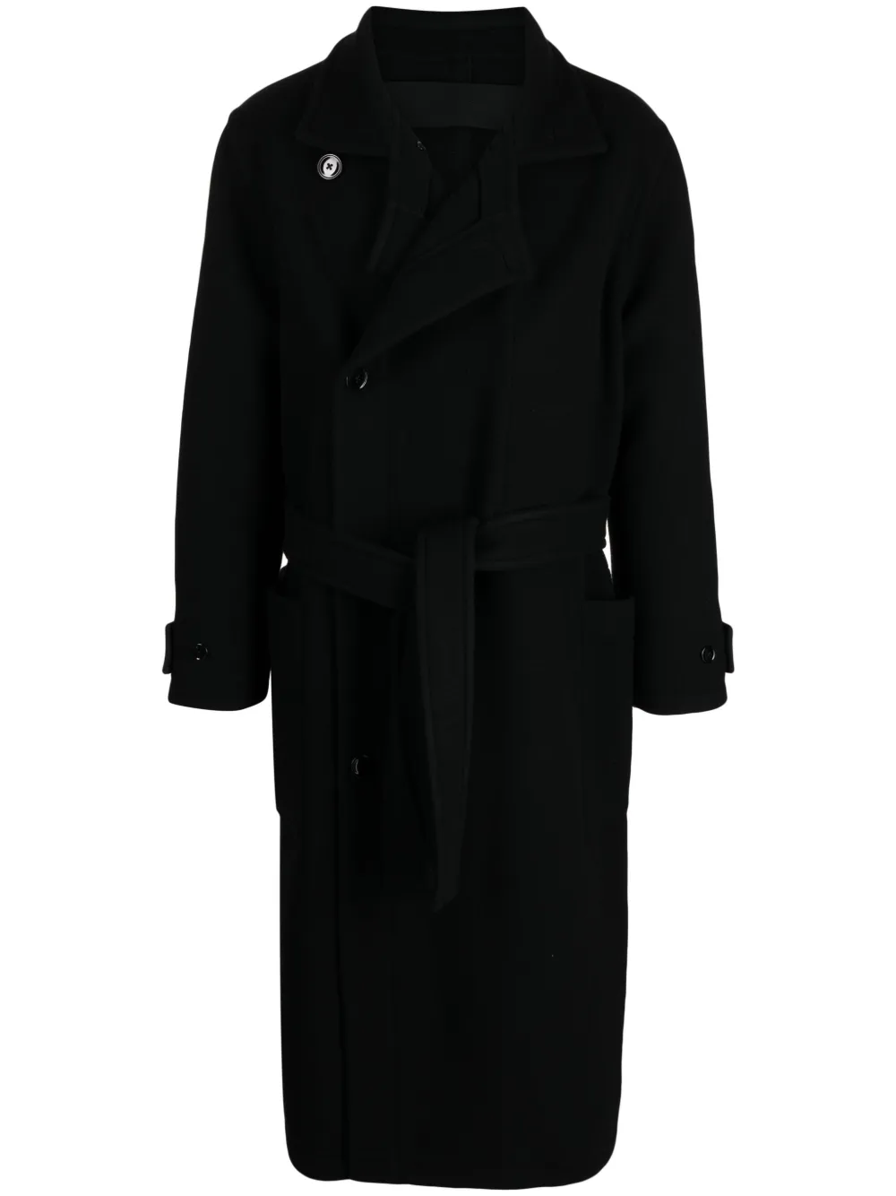 LEMAIRE Belted Double-breasted Coat