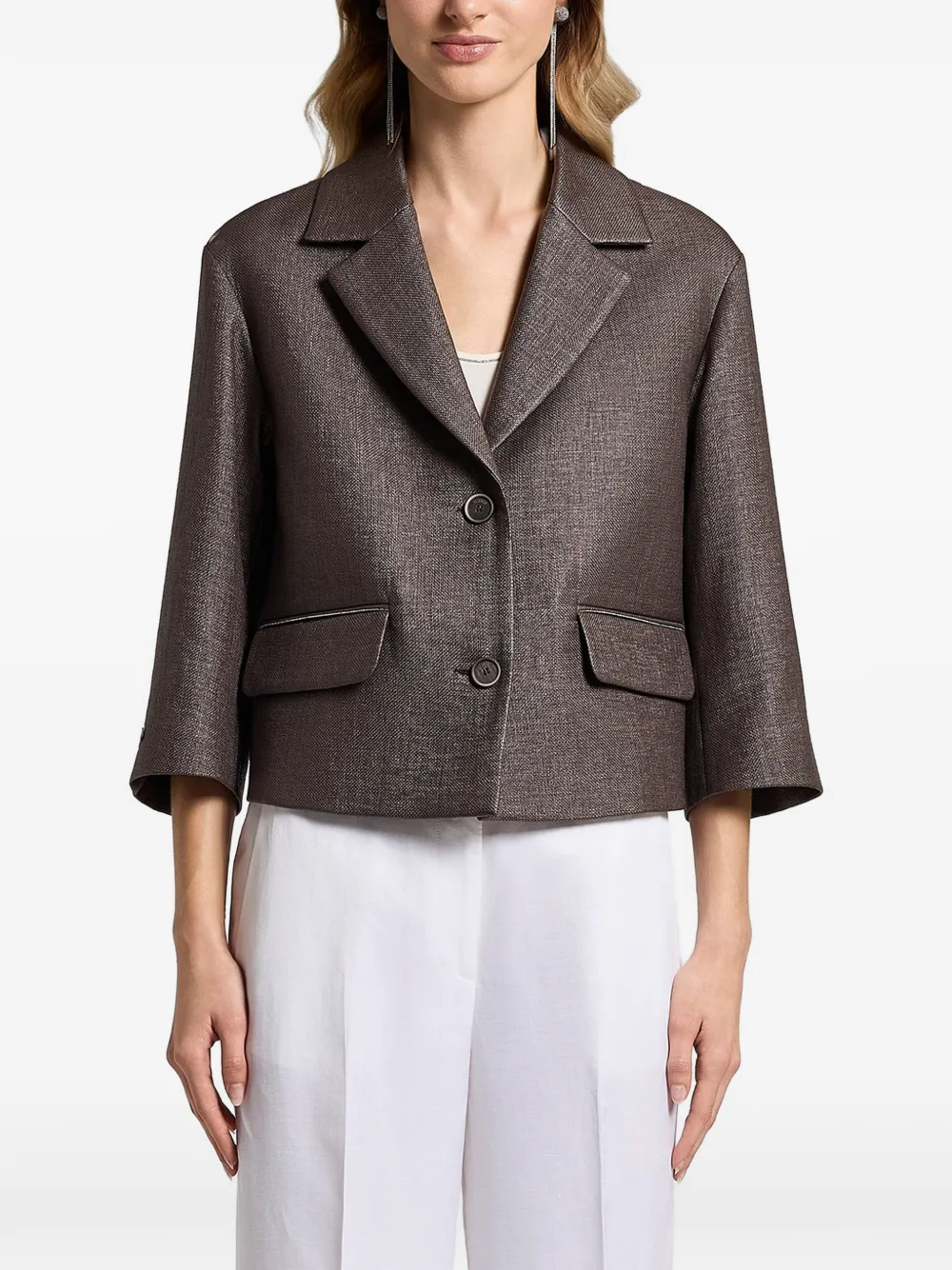 Peserico cropped jacket