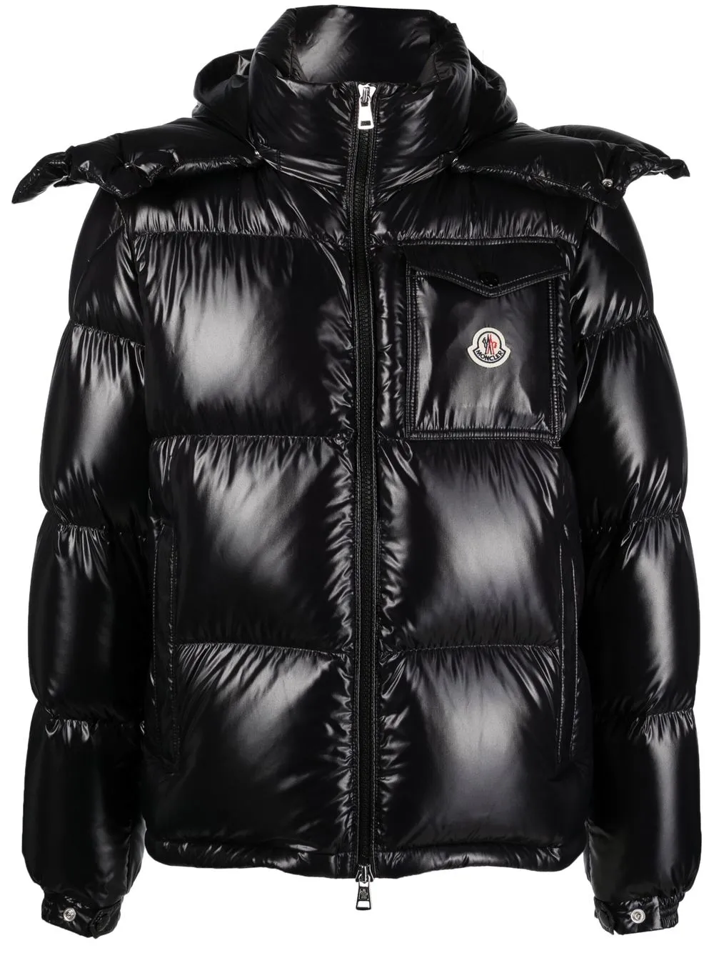 Moncler Montbeliard Hooded Short Down Jacket