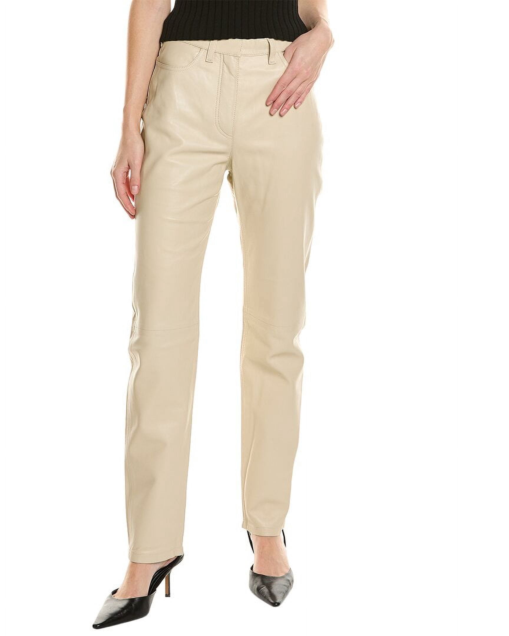 IRO Womens Straight Pant, 38, Brown