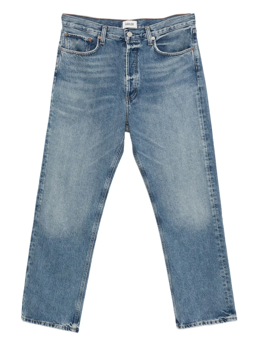 AGOLDE 90's washed-effect jeans