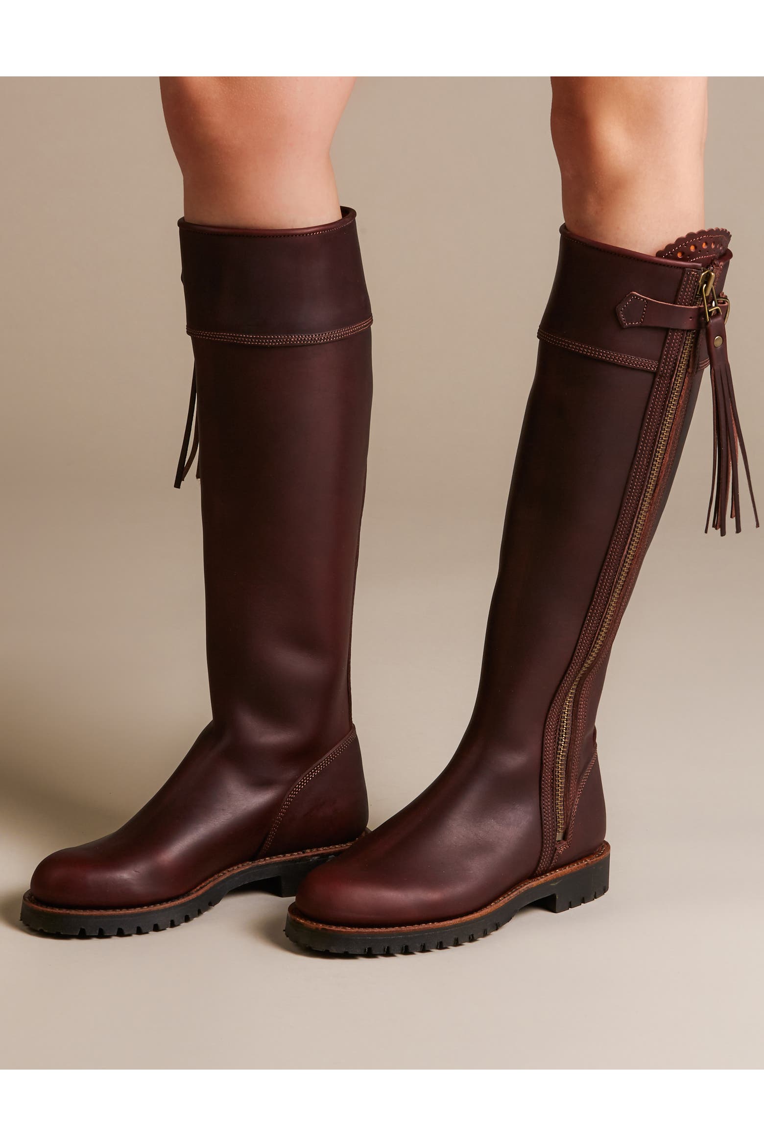 Penelope Chilvers Tassel Knee High Boot