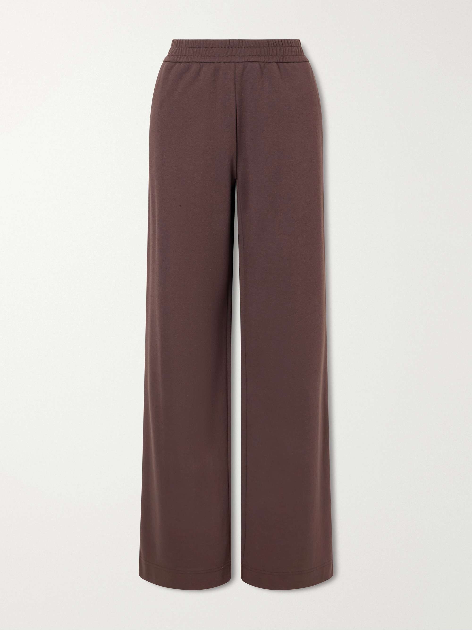 MONCLER Logo-appliquéd Cotton-blend Track Pants