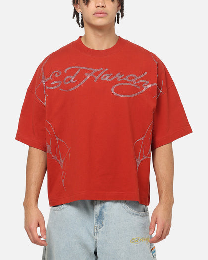 ED HARDY Cyber Rhinestone T-shirt
