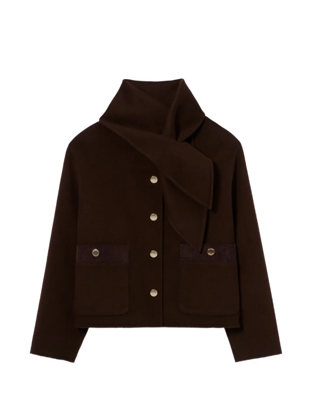 Claudie Pierlot Short Wool Blend Coat