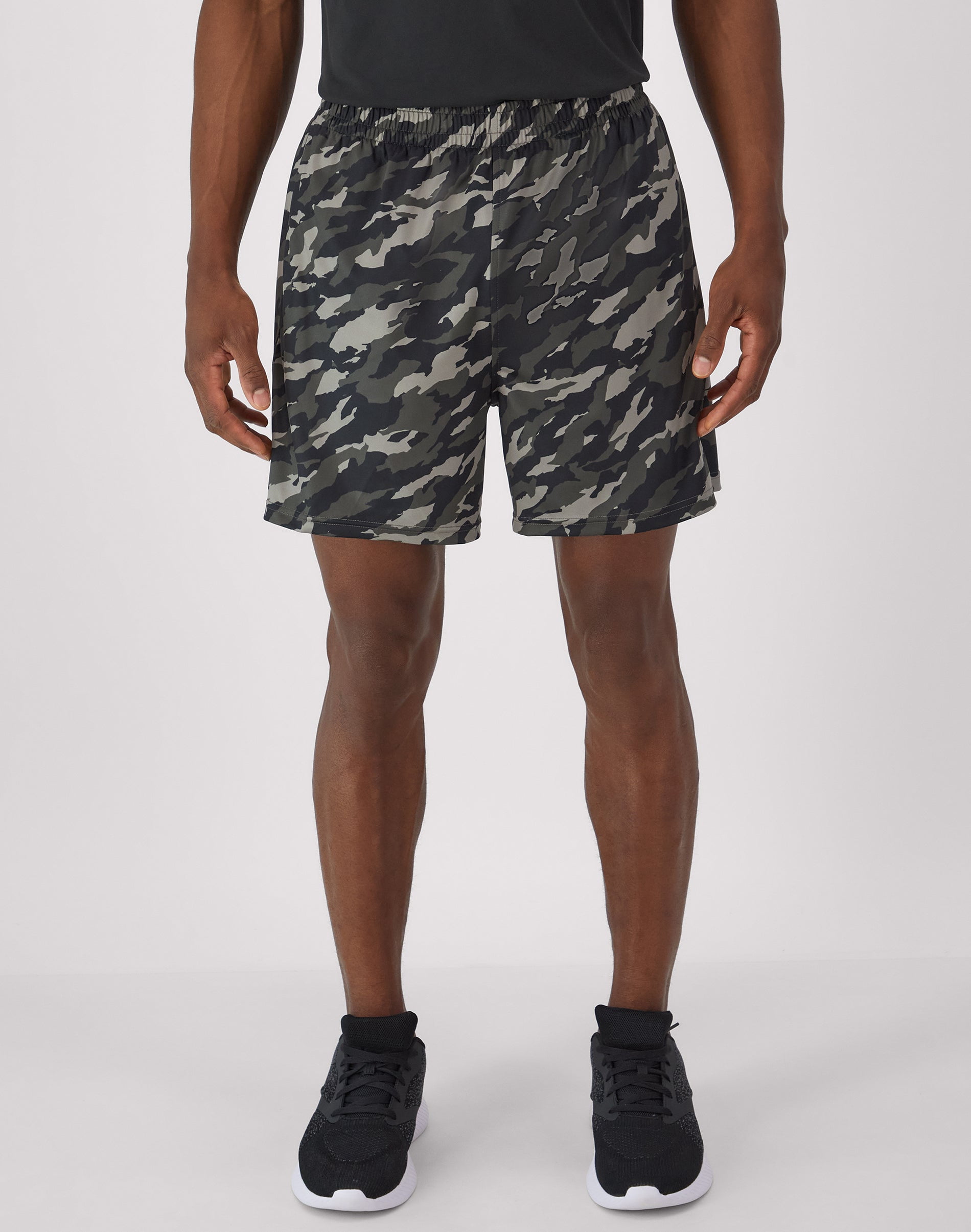 Hanes Moves Gym Shorts, 2-in-1 Workout Shorts with Boxer Brief Liner