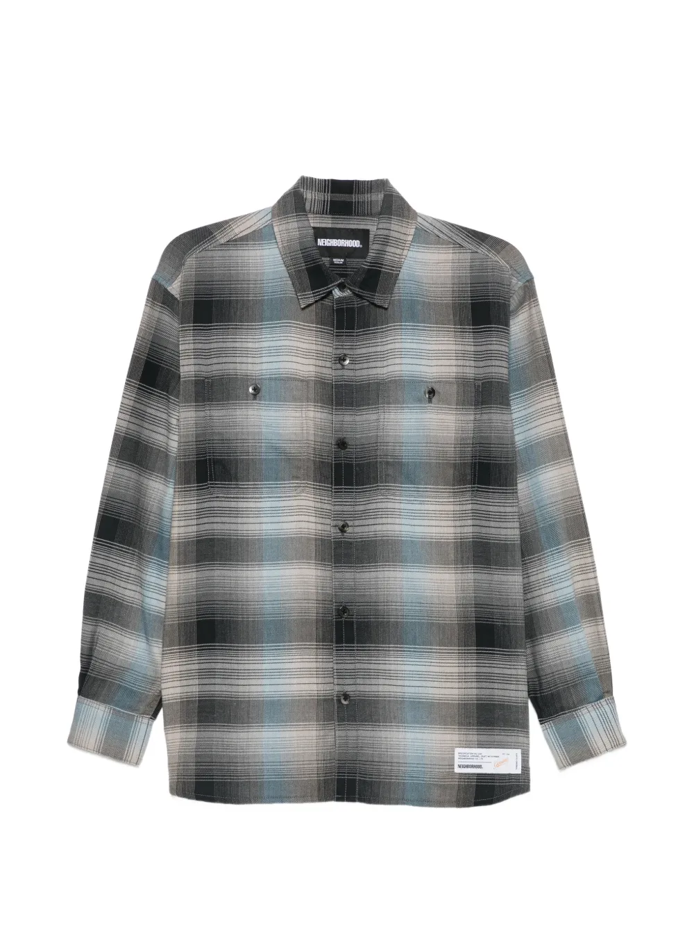 Neighborhood Check-pattern Long-sleeve Shirt