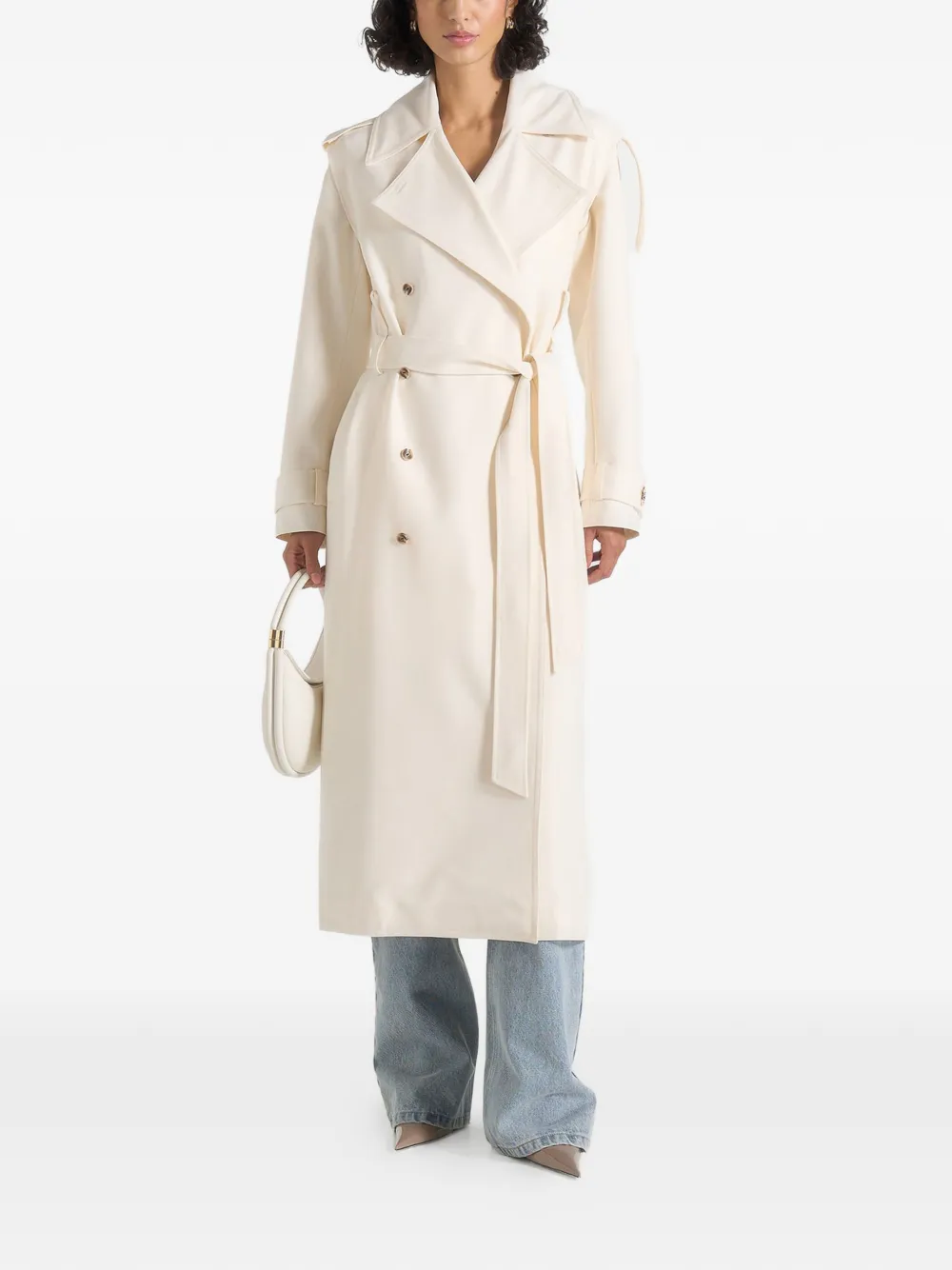Manière De Voir Esther double-belted trench coat