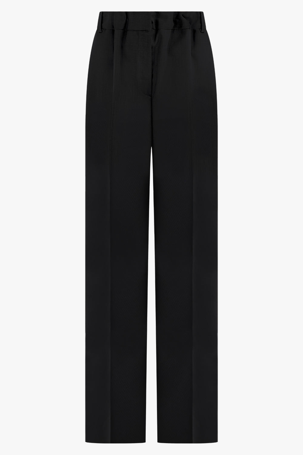 CALVIN KLEIN Fernanda Fluid Wide Leg Trousers | Black