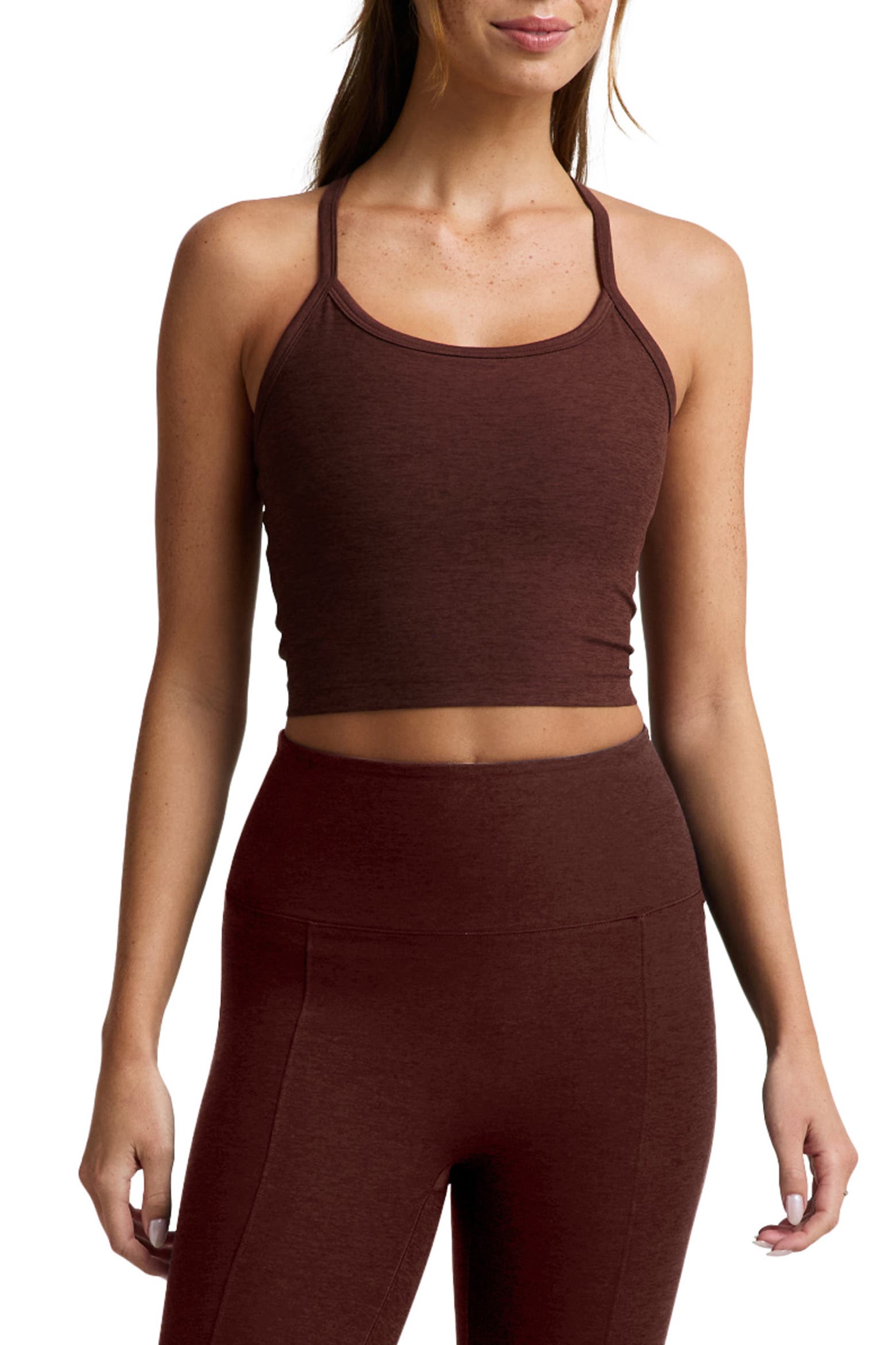 Beyond Yoga Space Dye Slim Racerback Crop Tank