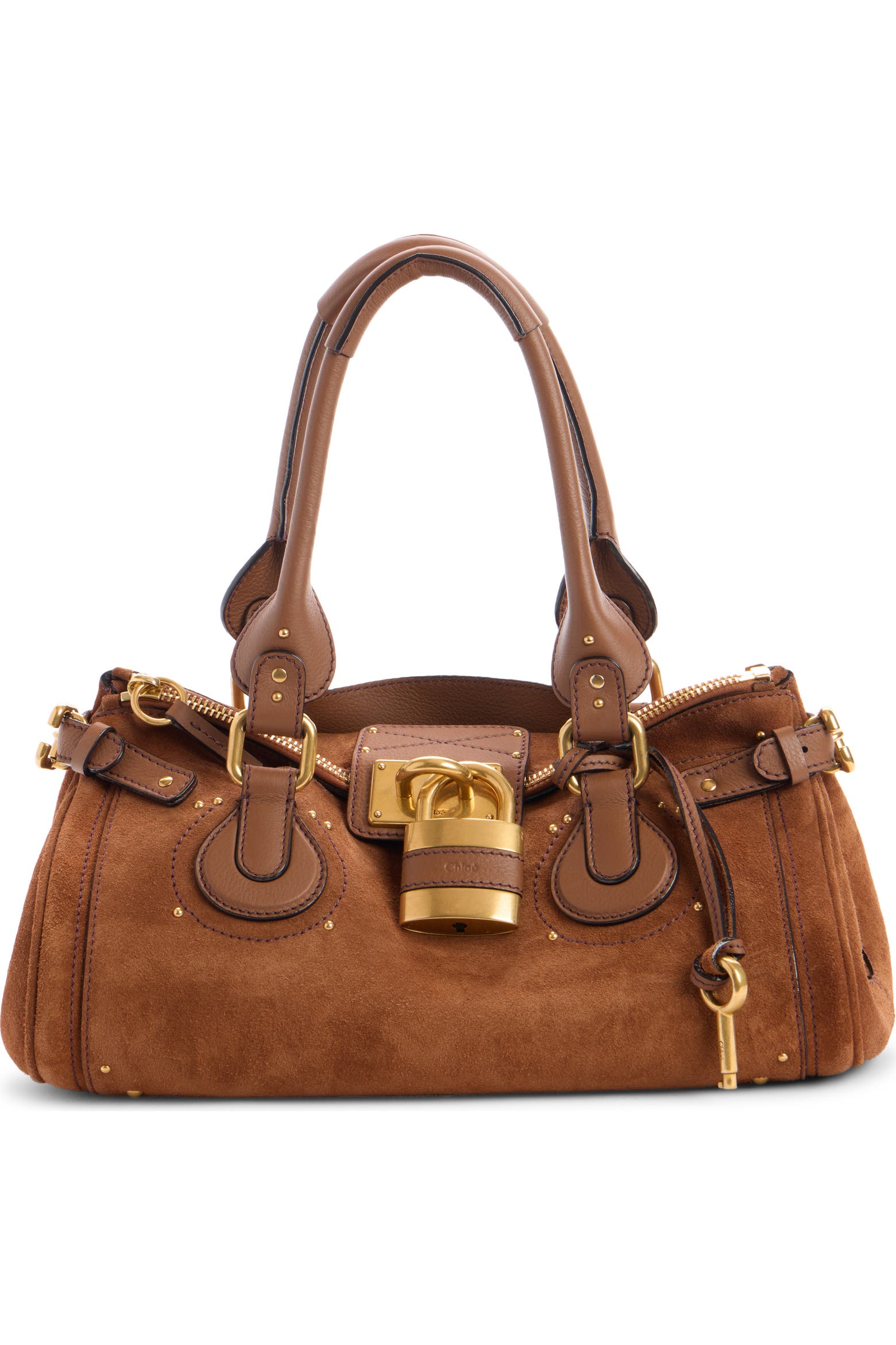 Chloé Paddington Suede Satchel