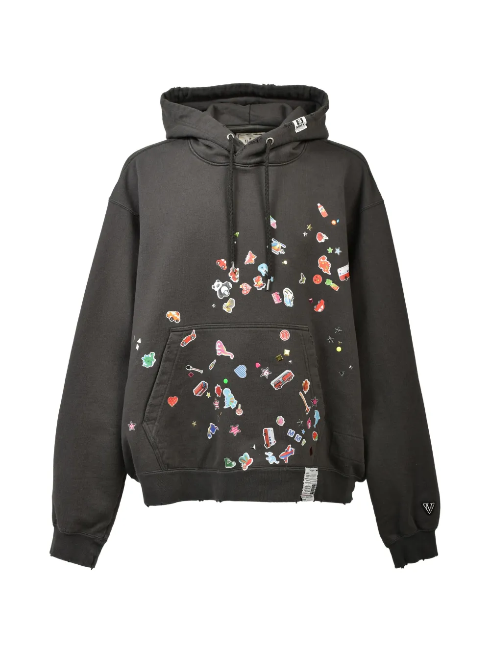 Maison MIHARA YASUHIRO Stickers Hoodie