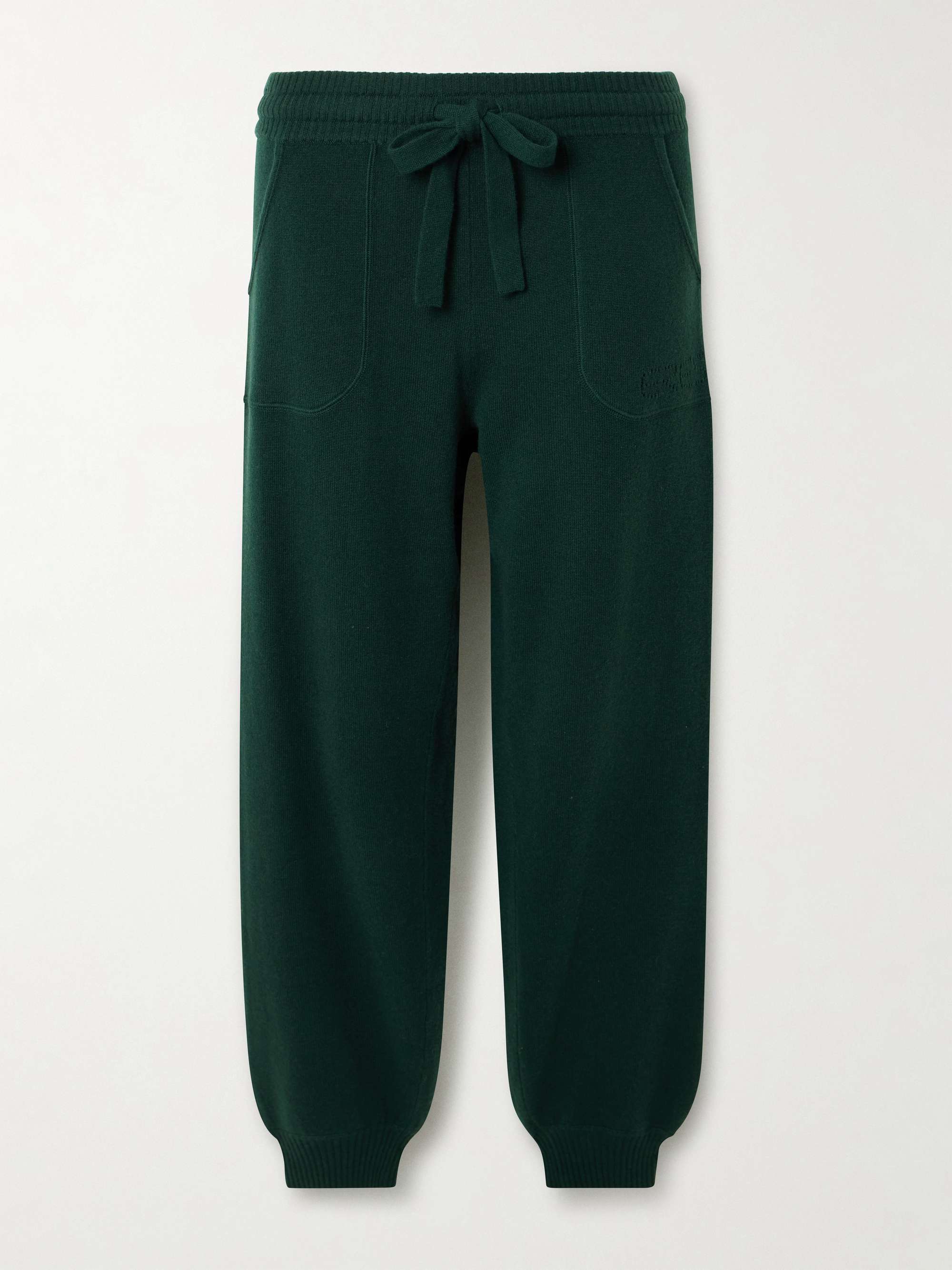 ERES Colorama Maille Star wool and cashmere-blend tapered track pants