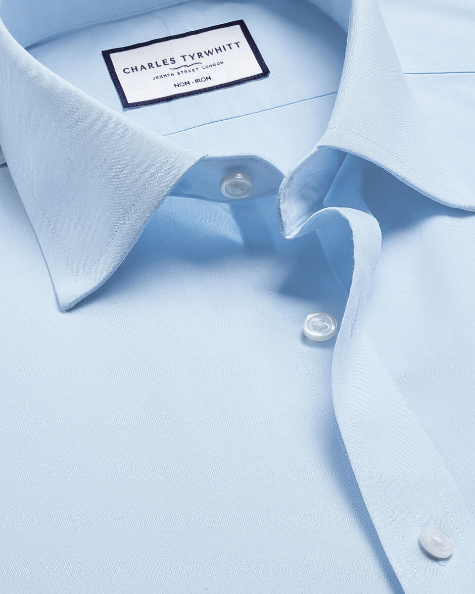 Charles Tyrwhitt Home Details About Product: Non-iron Poplin