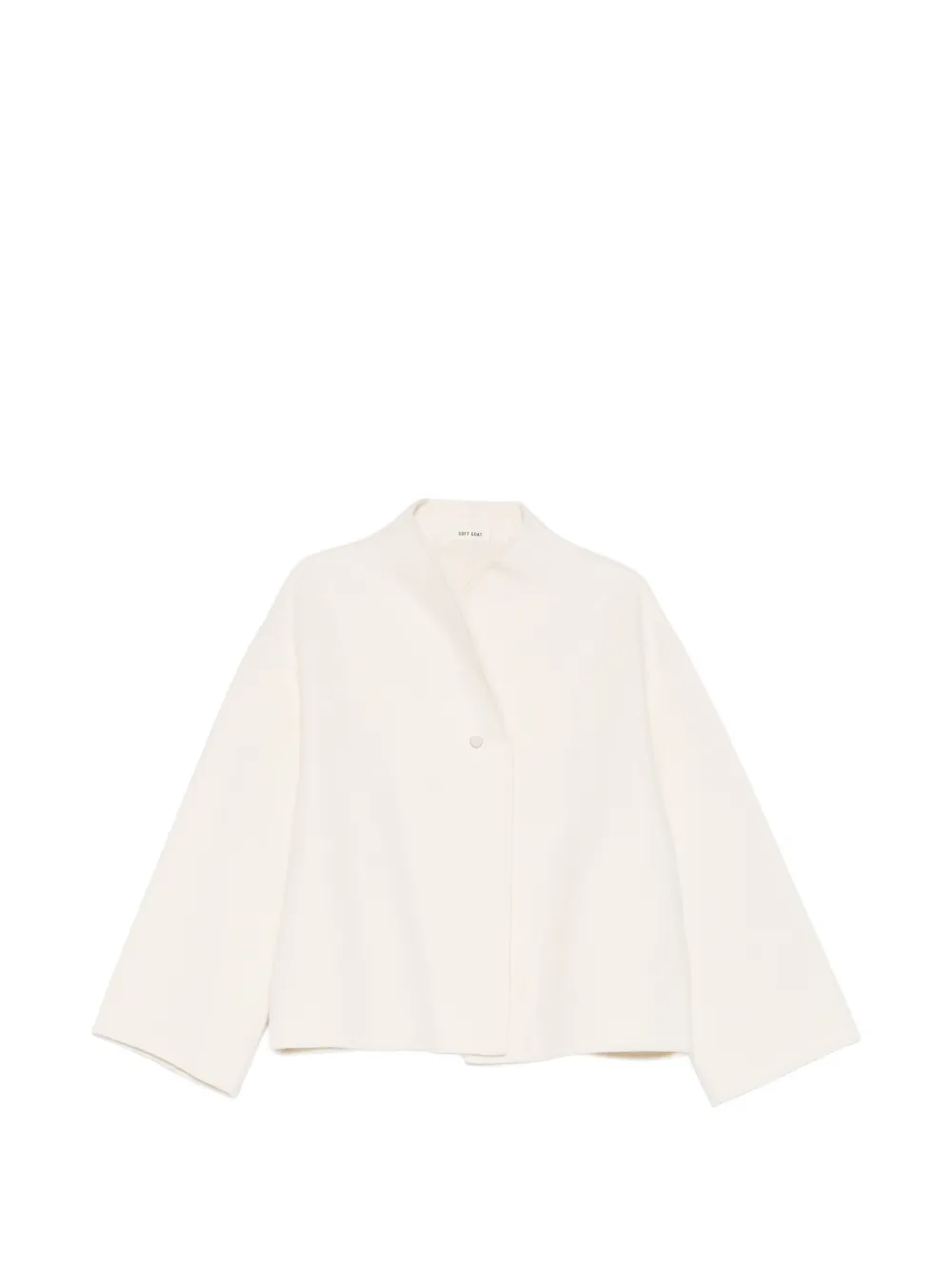 Soft Goat open-front jacket