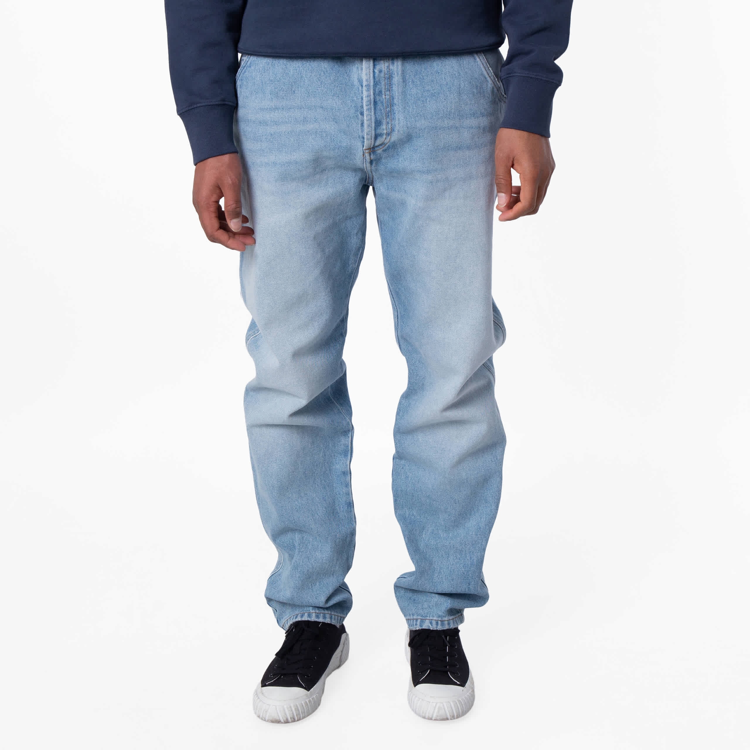 Balmain Men's Straight Cut Cotton Jeans, Waist Size 30"