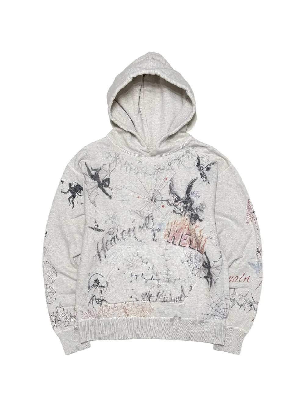 SAINT MXXXXXX Graphic-print Hoodie