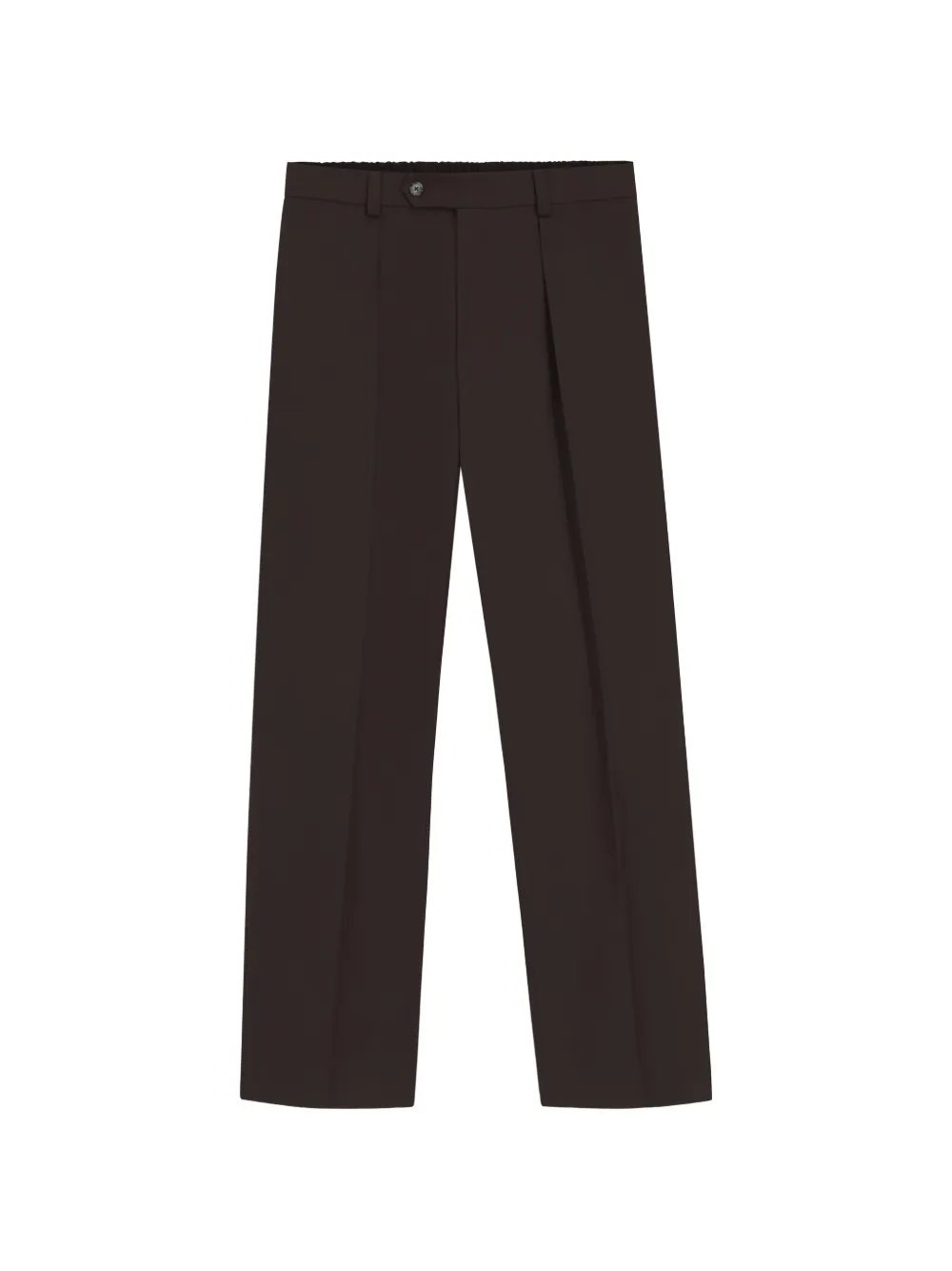 BOSS x Beckham pleated front trousers in cotton 