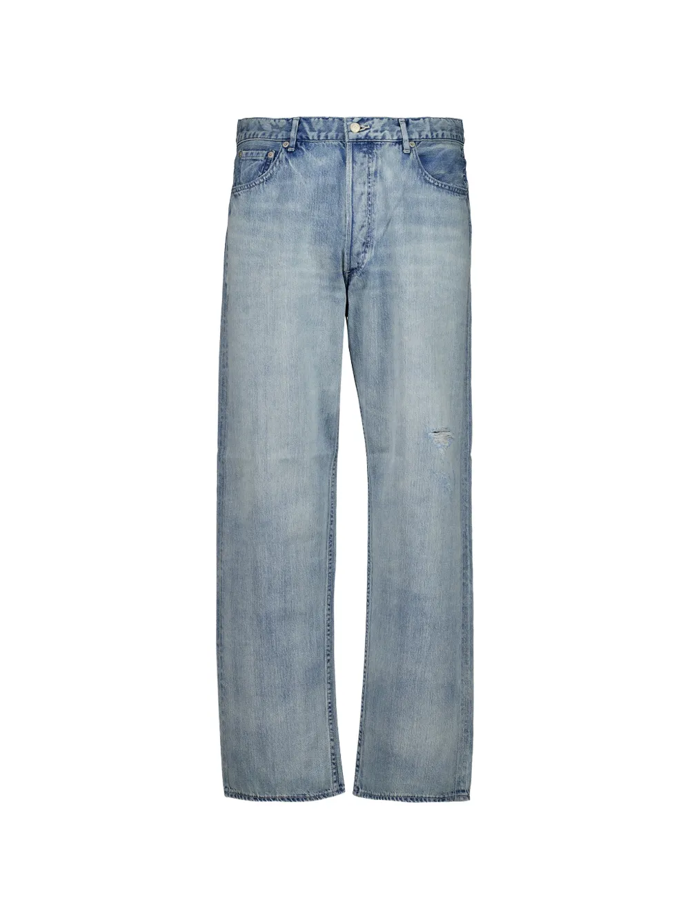 Auralee Distressed Faded Jeans
