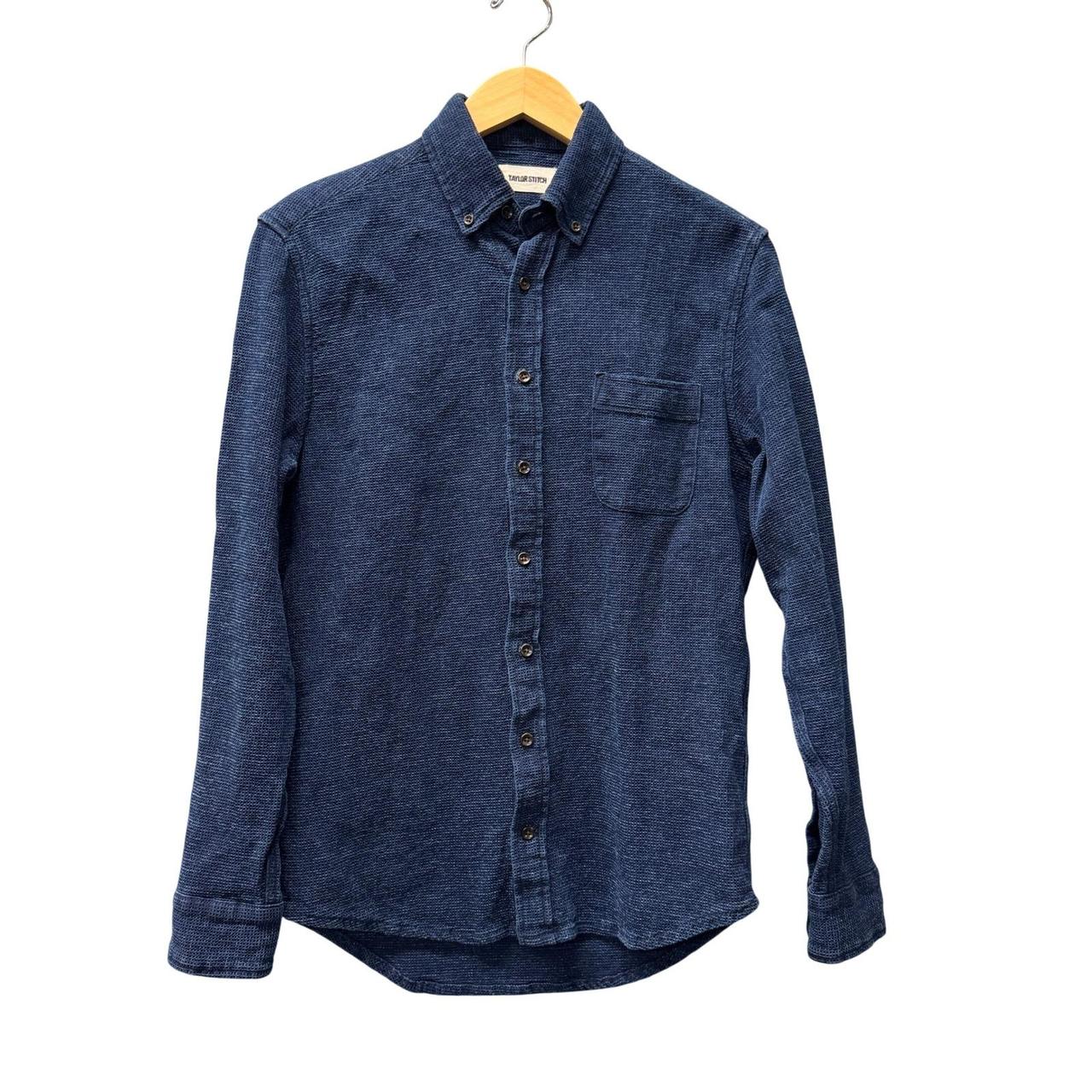 Taylor Stitch Men's Blue Shirt