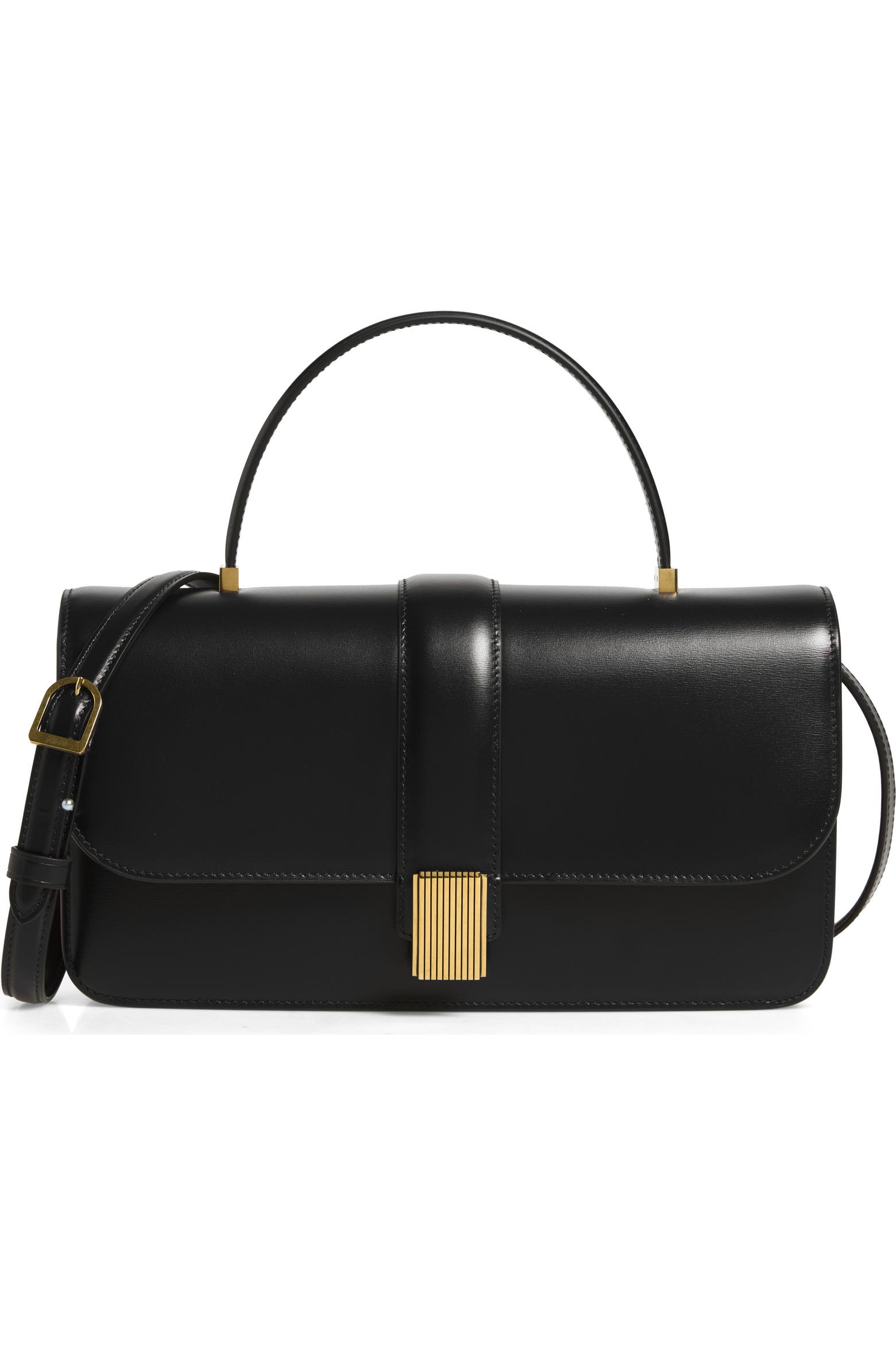 Khaite Blake Leather Top Handle Bag
