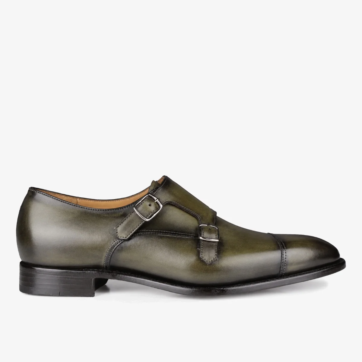 Carlos Santos 6942 Andrew Bosco Monk Strap Shoes