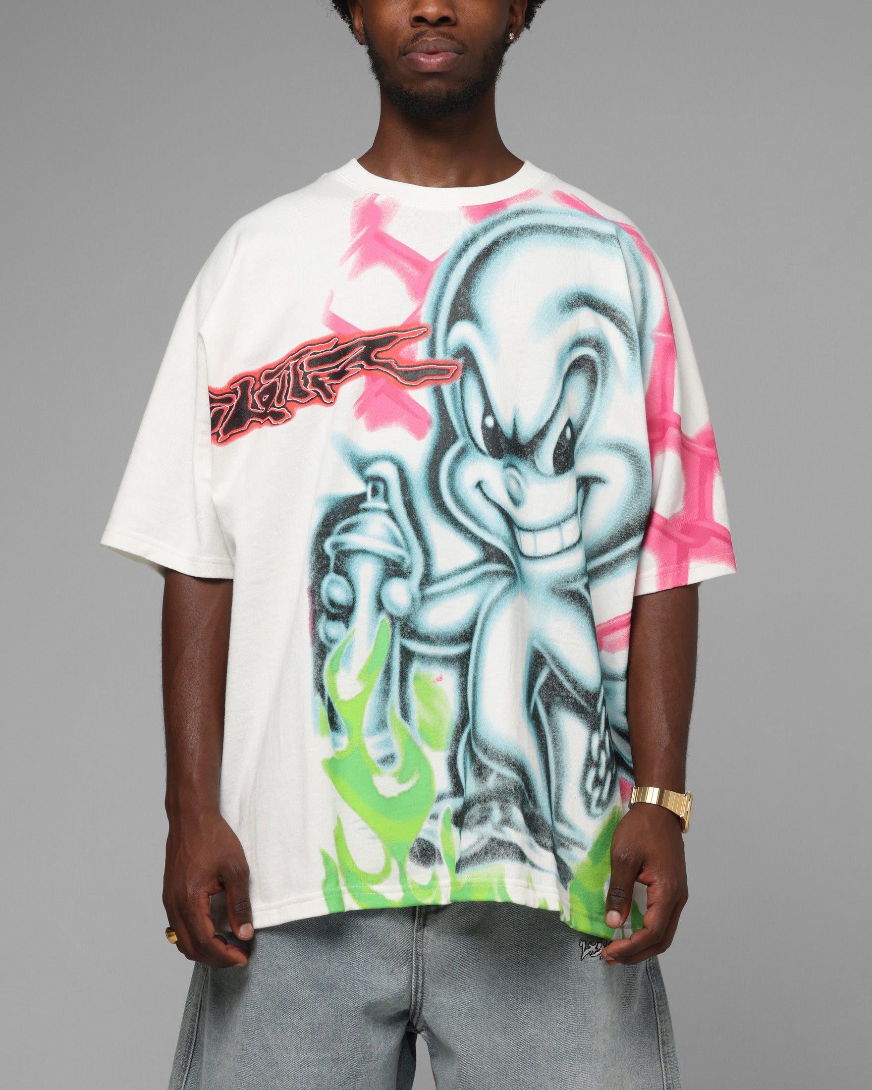 LOITER Airbrush Boxy T-shirt