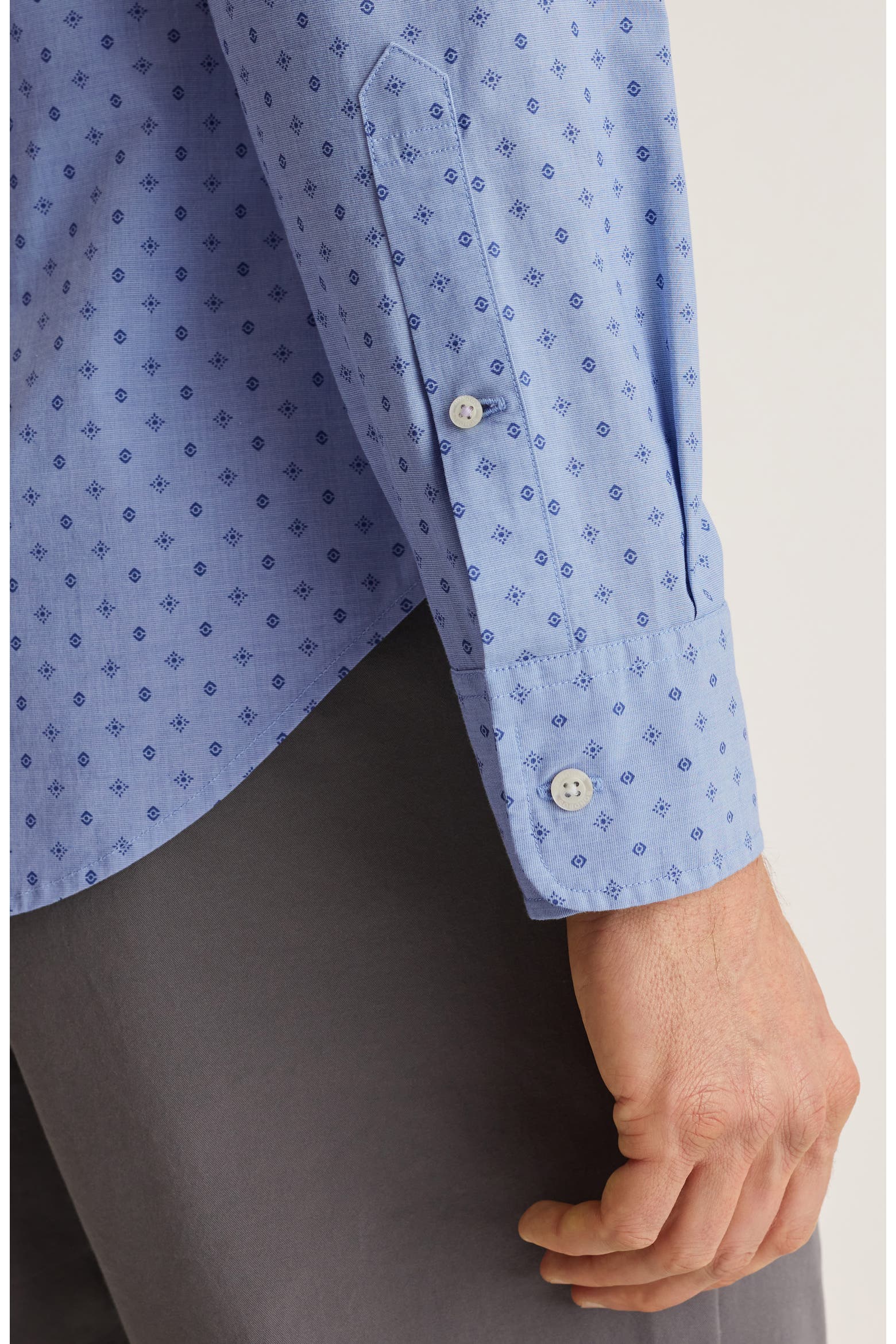 Bonobos Everyday Geometric Stretch Cotton Shirt