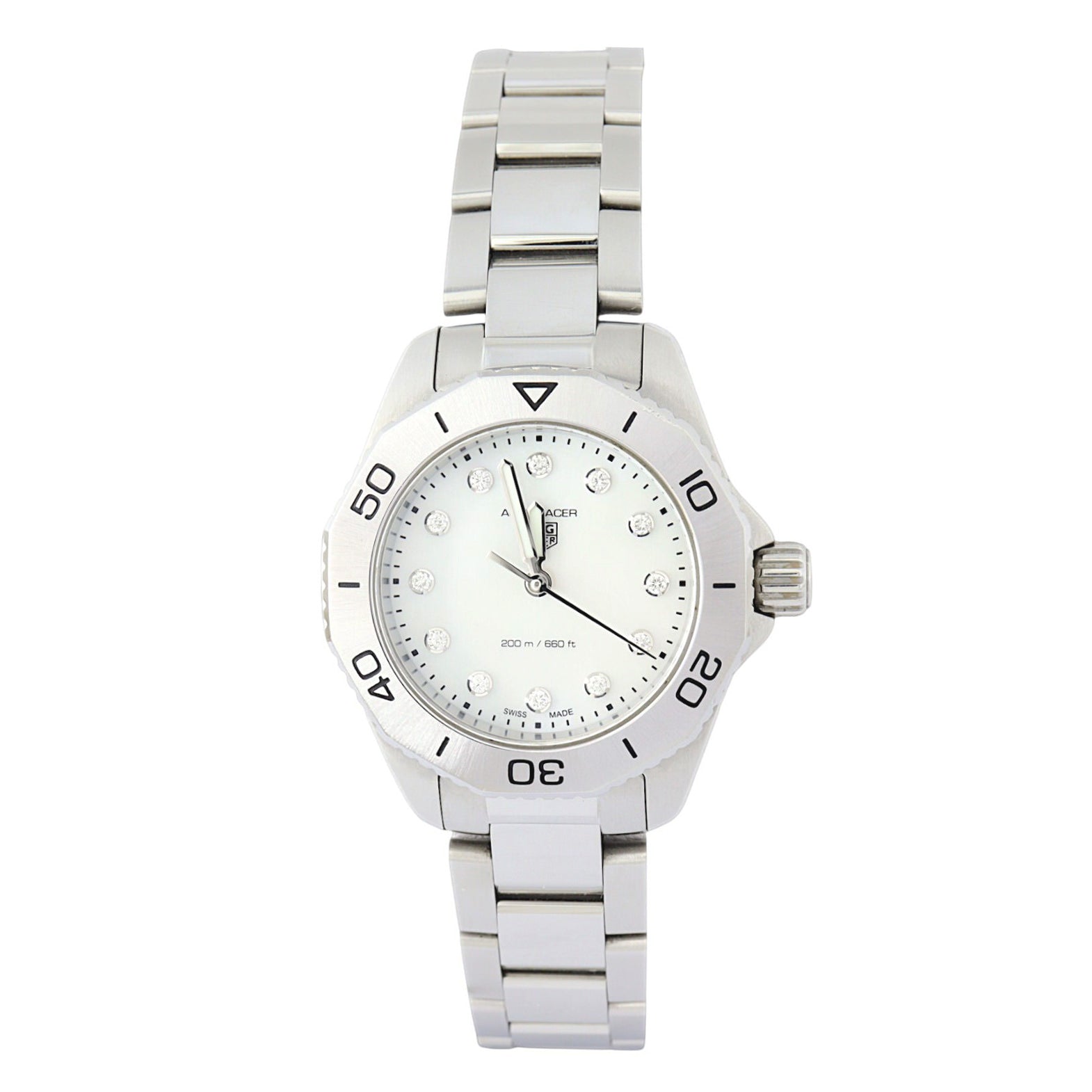 Luxe.it.fwd TAG Heuer Aquaracer Professional 200 Diamond 30mm Watch