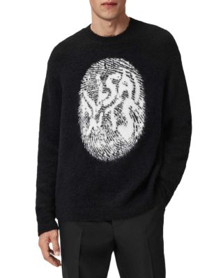 ALLSAINTS Ridges Oversized Crewneck Sweater