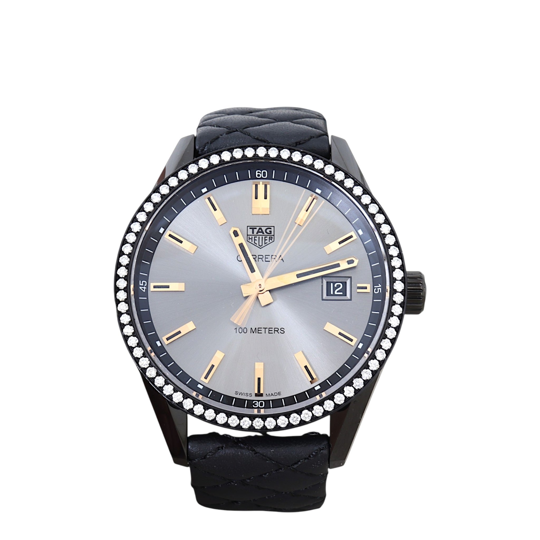 Luxe.It.Fwd TAG Heuer Carrera Lady Diamond 39mm Watch
