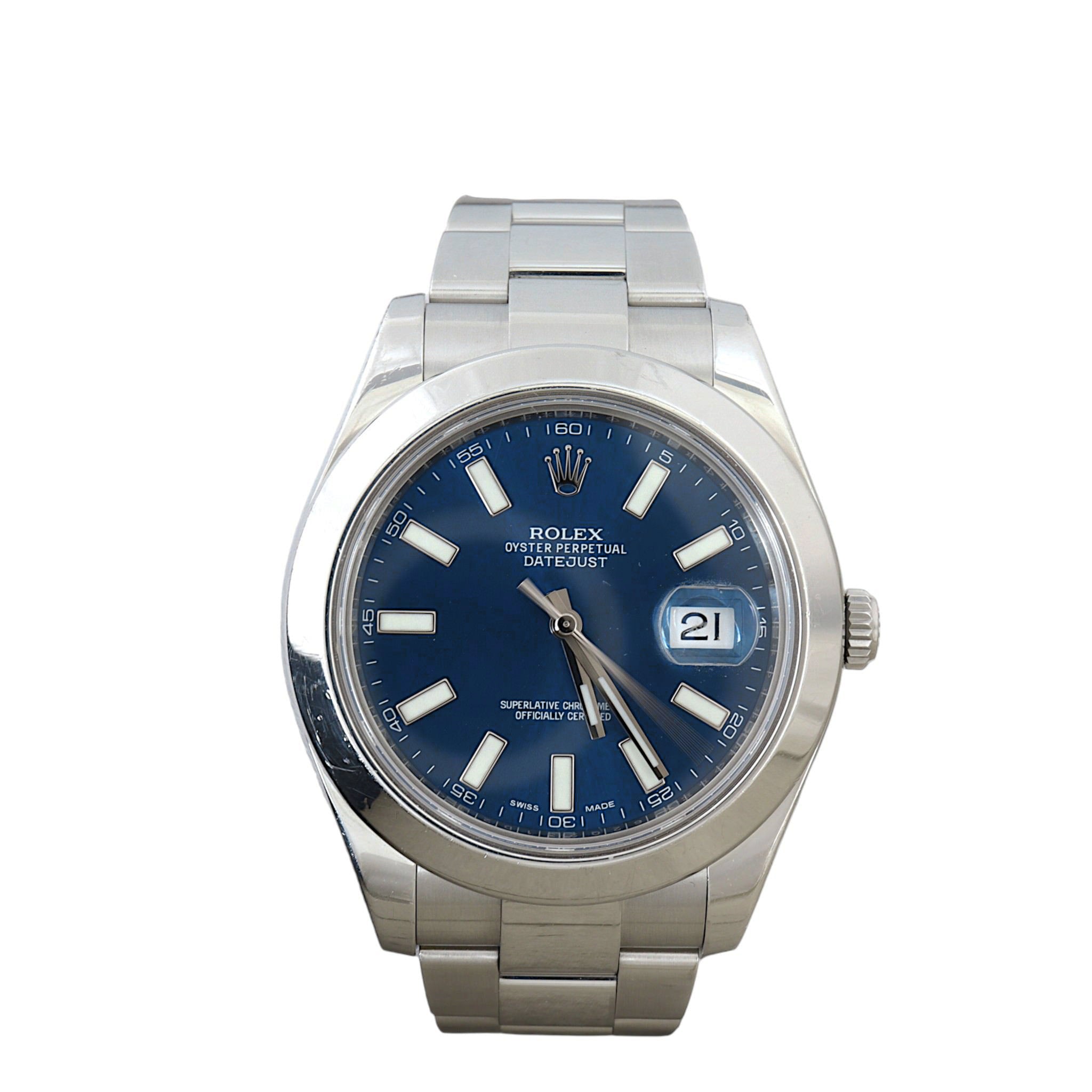 Luxe.It.Fwd Rolex Oyster Perpetual Datejust II 41mm Watch