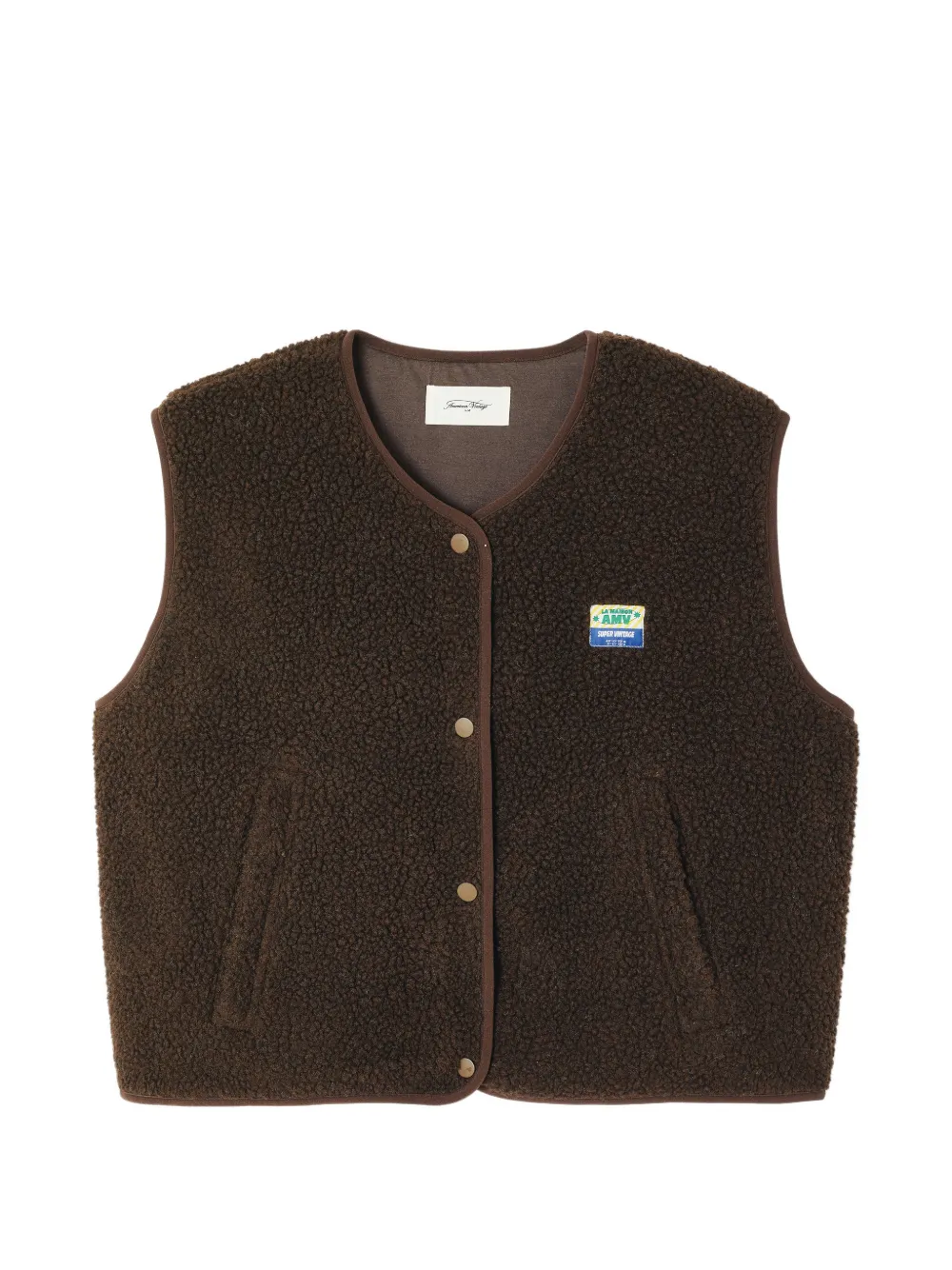American Vintage Hokton Faux-shearling Gilet
