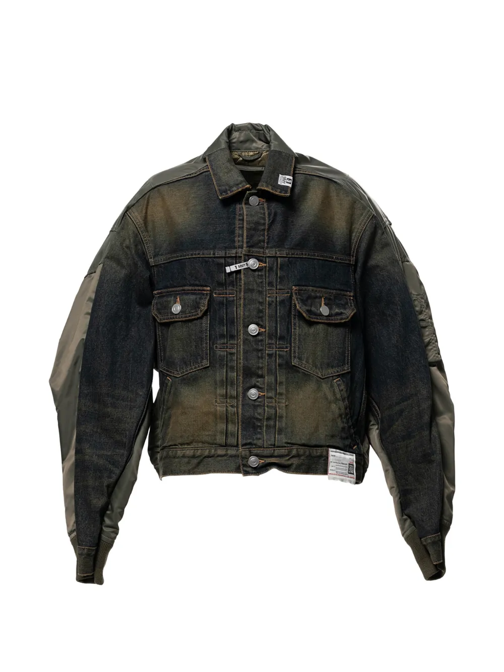 Maison MIHARA YASUHIRO Panelled Denim Jacket