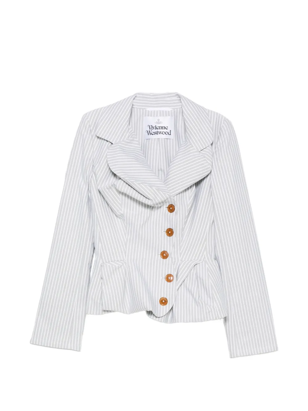 Vivienne Westwood Drunken Pinstriped Jacket