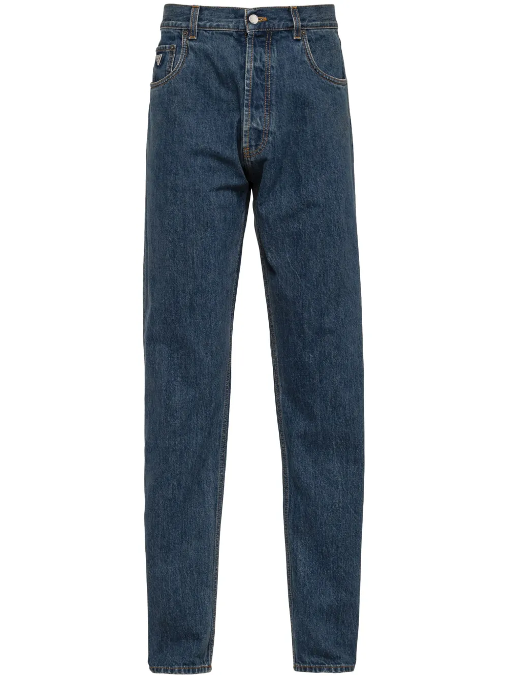 Prada low-rise straight-leg jeans