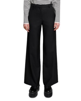 Maje Pimano Flare Leg Pants