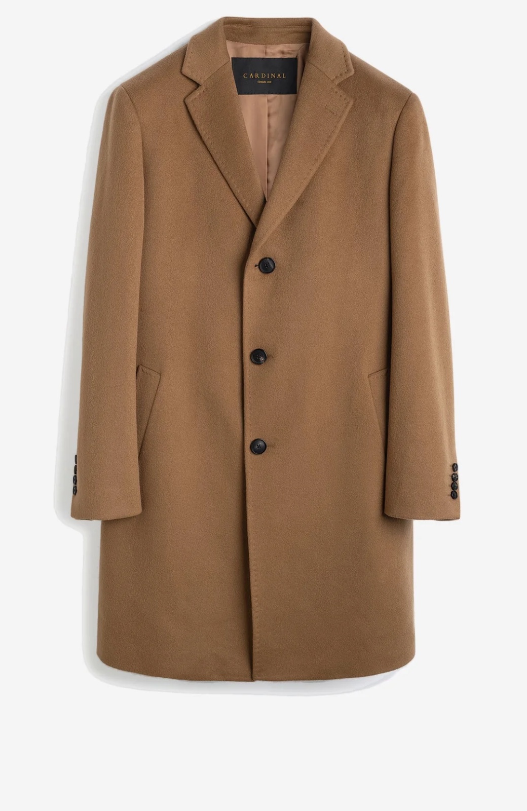 The St. Pierre Cashmere Topcoat in Vicuna