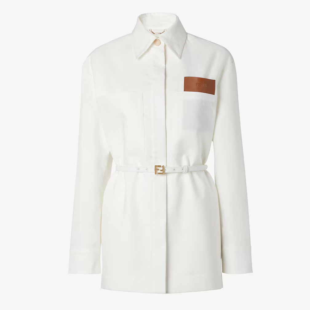 White Linen and Cotton go to Jacket