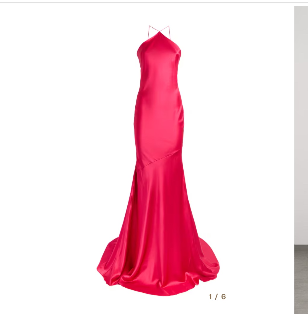 Silk Halterneck Gown