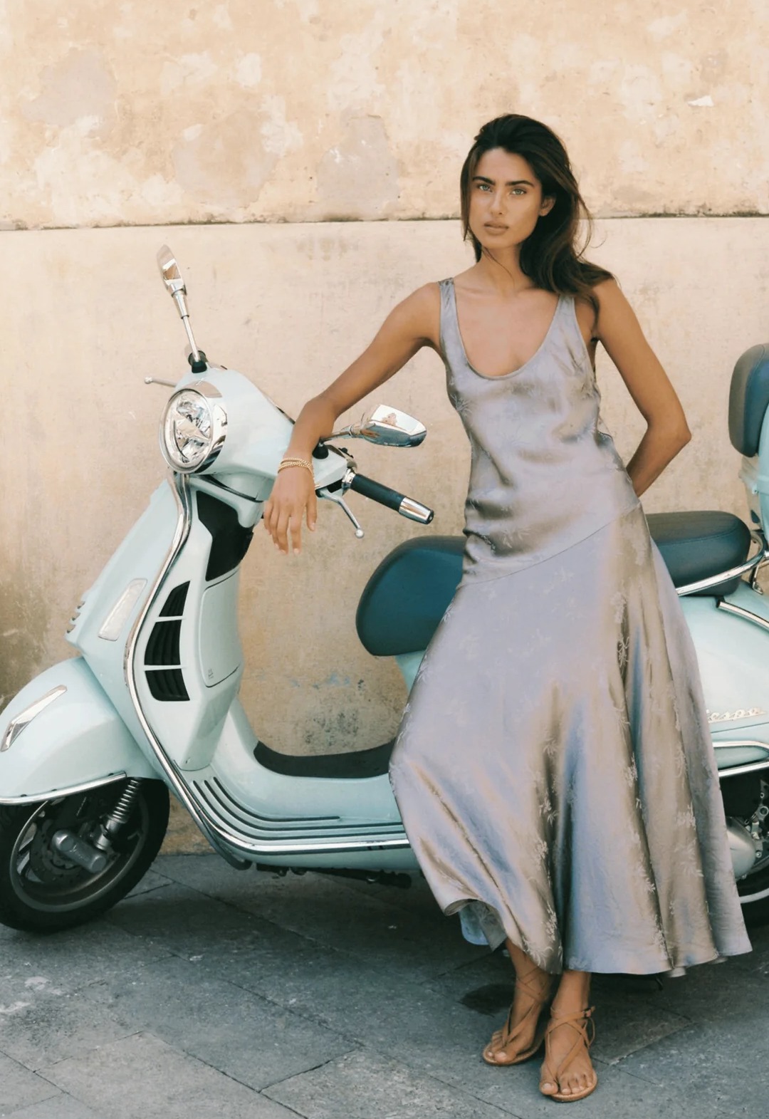 Dubois Bias Maxi Gown Dress – Naia™ Acetate