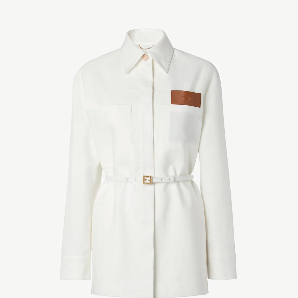 White Linen and Cotton go to Jacket
