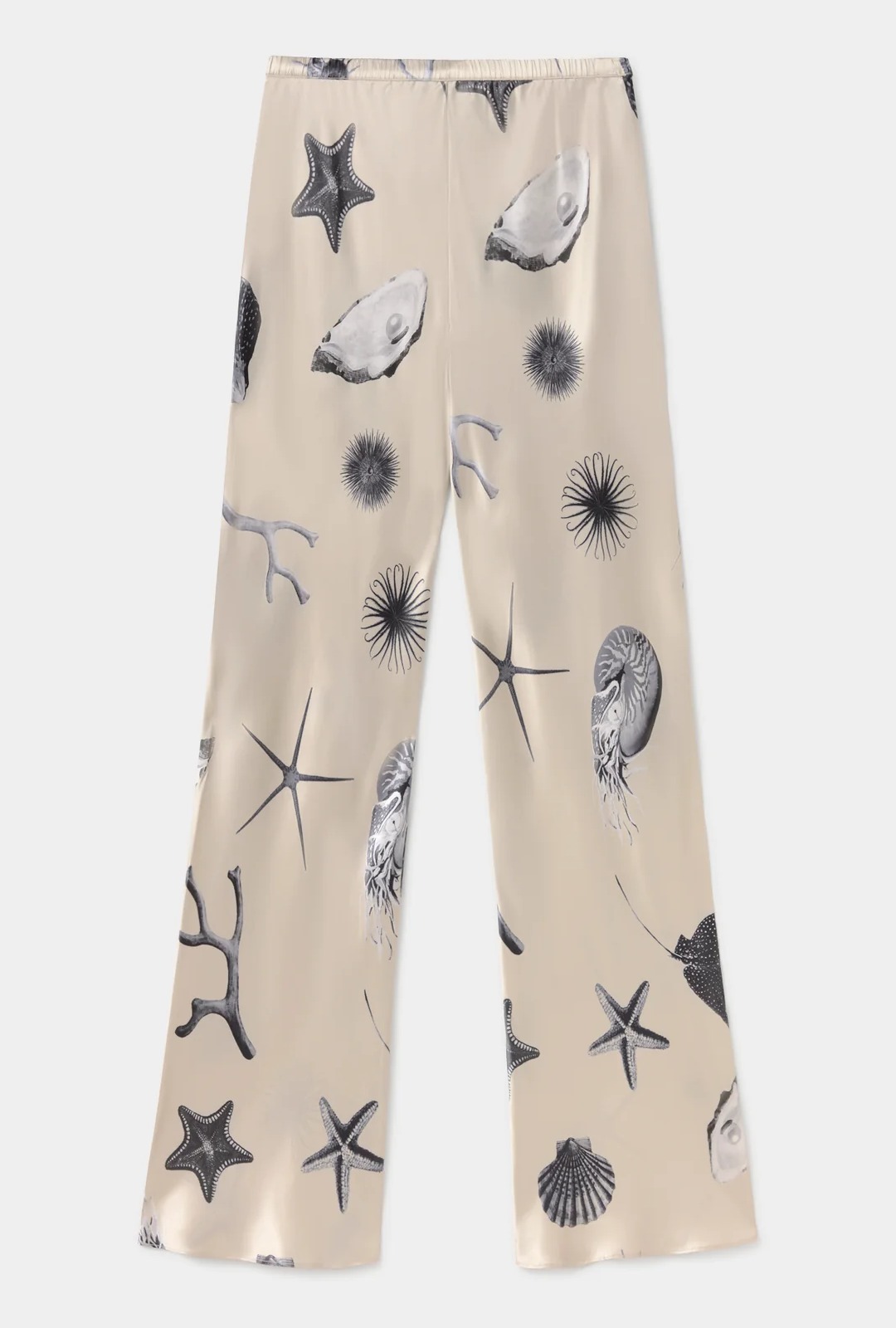 Bias Cut Pants Seashells