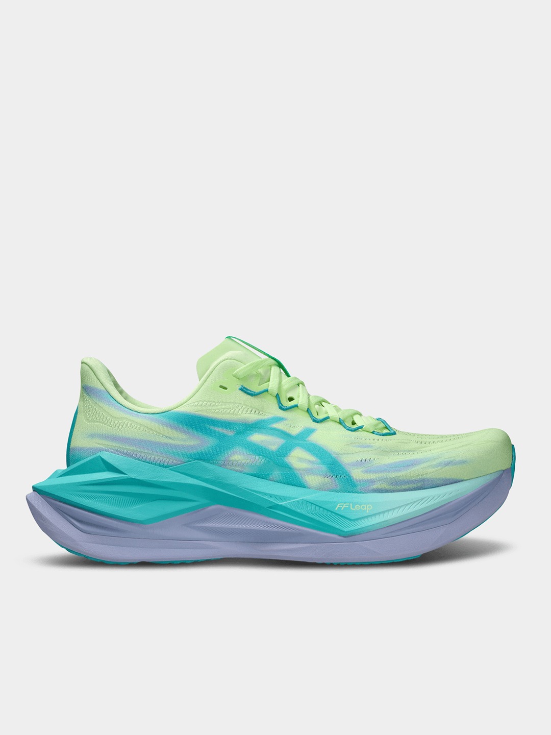 ASICS Mens Superblast 3 Illuminate Yellow/energy Aqua Running Shoes