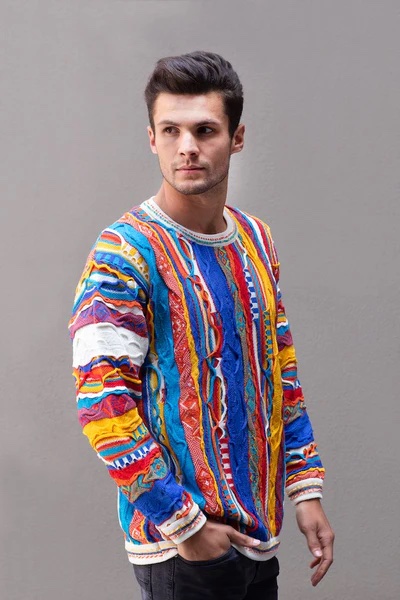 Coogi Storm Unisex Sweater - Yellow