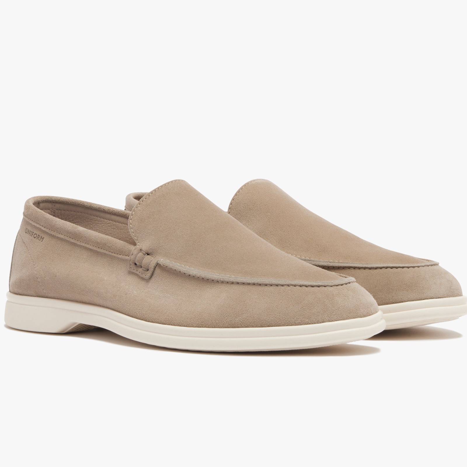 URL Scan Loafers in Suede