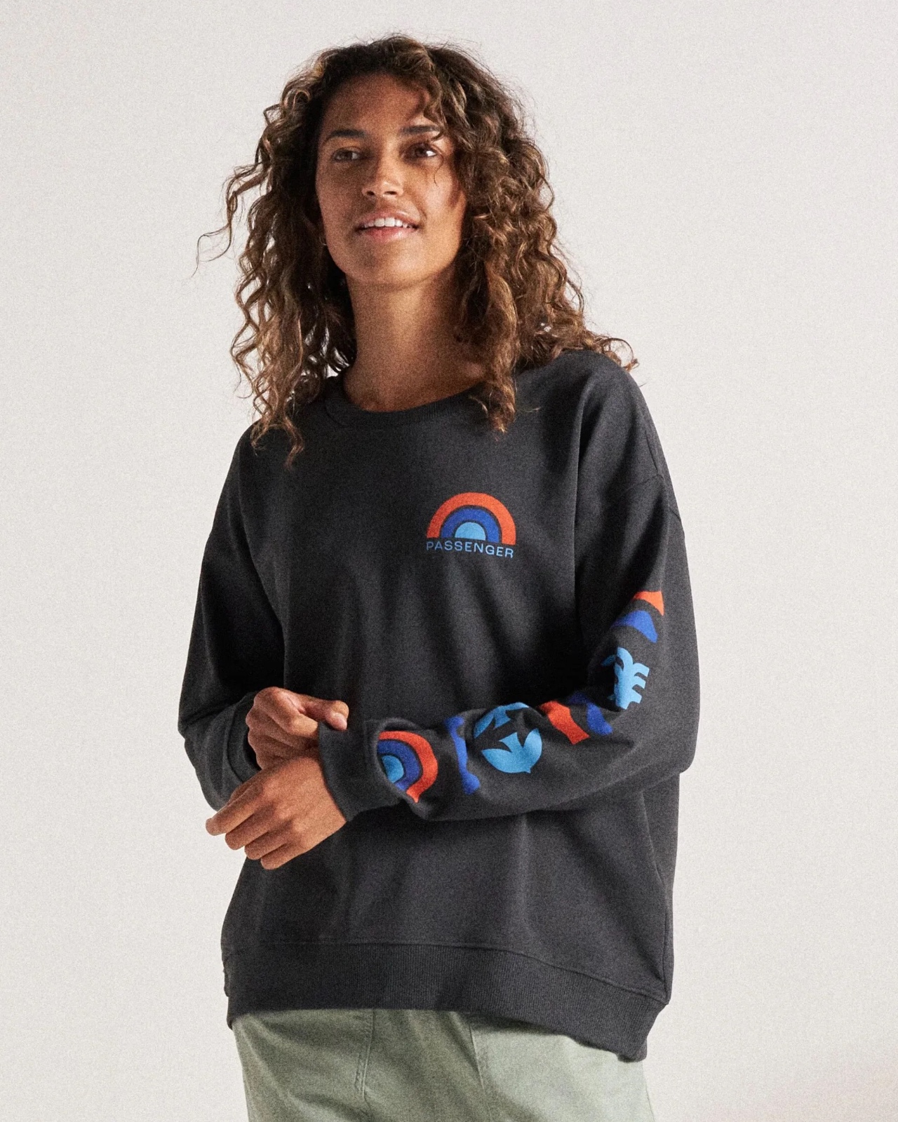 Papercut Sweatshirt Black