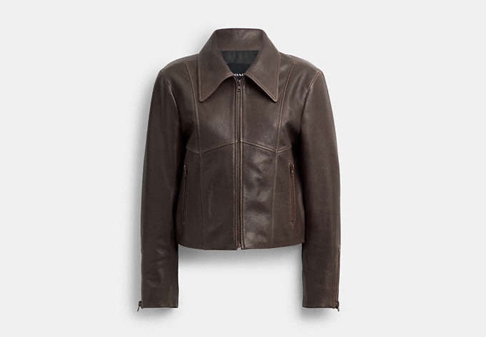 Shrunken Leather Jacket