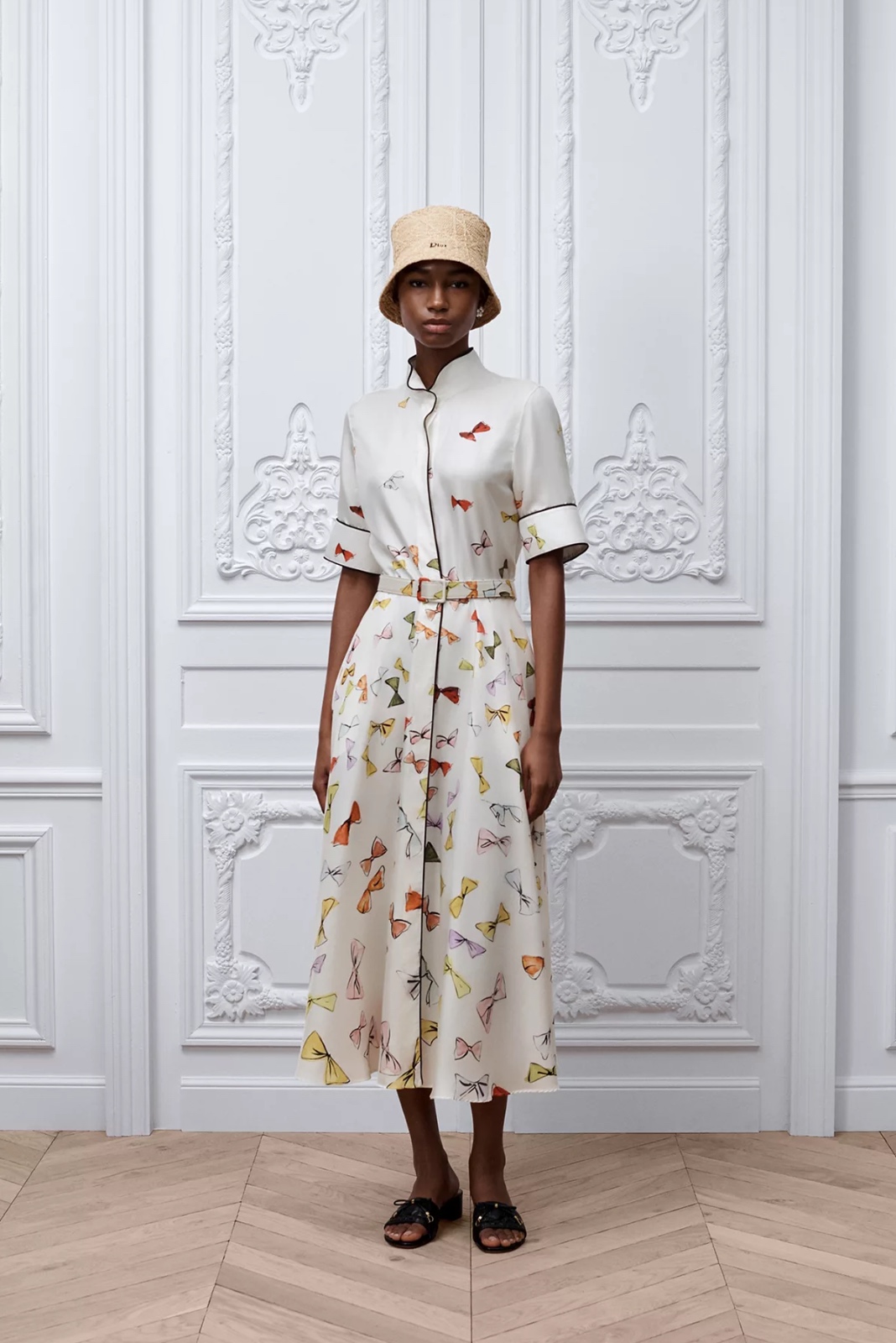 Dioriviera Mid-length Belted Shirtdress