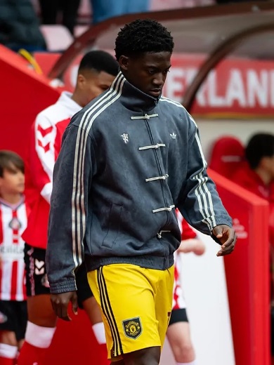 Adidas x Manchester United Adidas x Manchester United Adidas Manchester United Chinese New Year track jacket grey